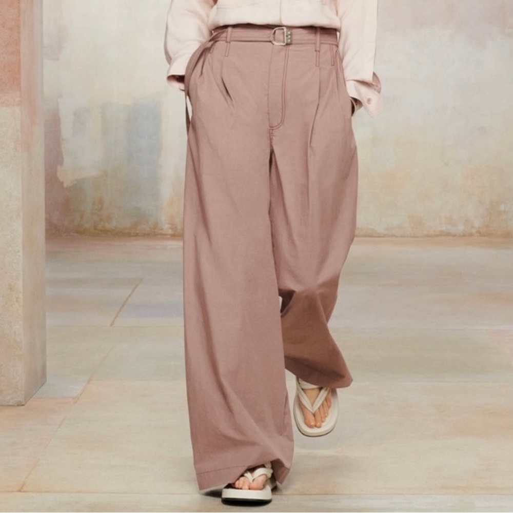 NWT Zara SRPLS Wide leg Pants. Size Small. Runs large. 100% Cotton.
